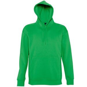 SOLS Slam Unisex Unisex  Sweatshirt / Cotton Blend Hoodie / Kelly Green
